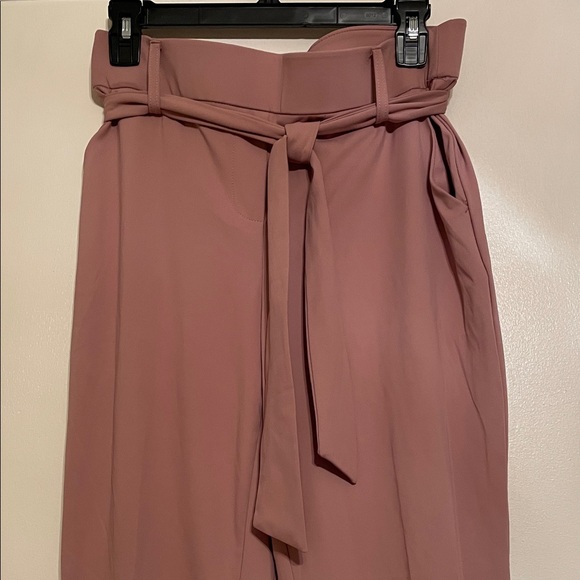 Mauve High-Waisted Pants - Picture 2 of 5